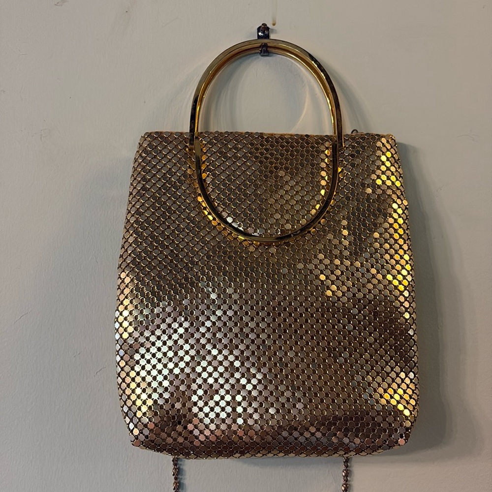 Vintage Marlo Gold Mesh Handbag